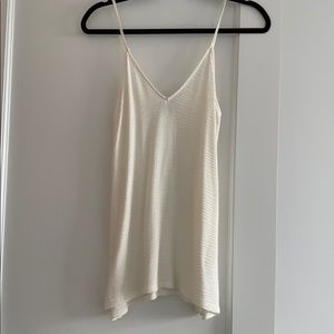 Textured cream color Zara tank top